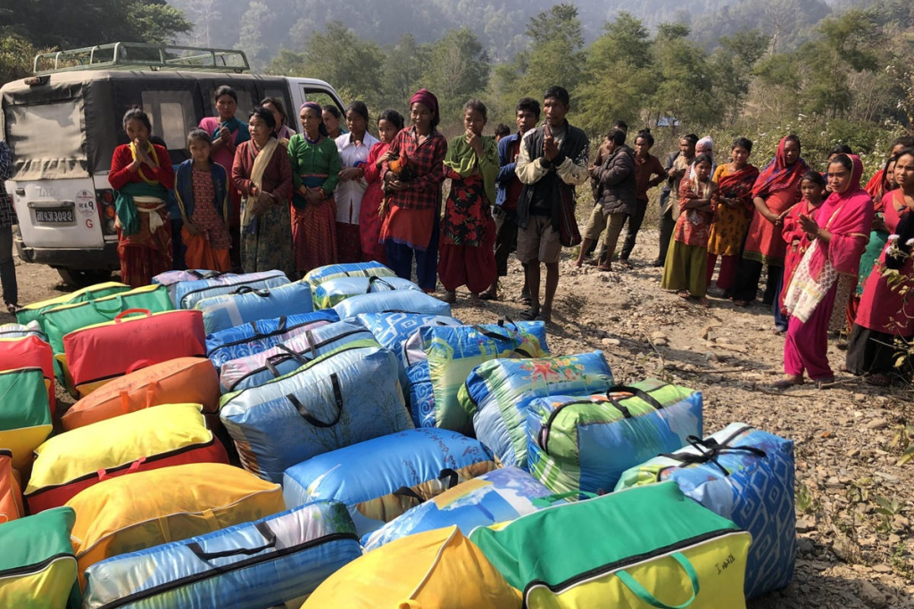 SAS Blankets Distribution Program