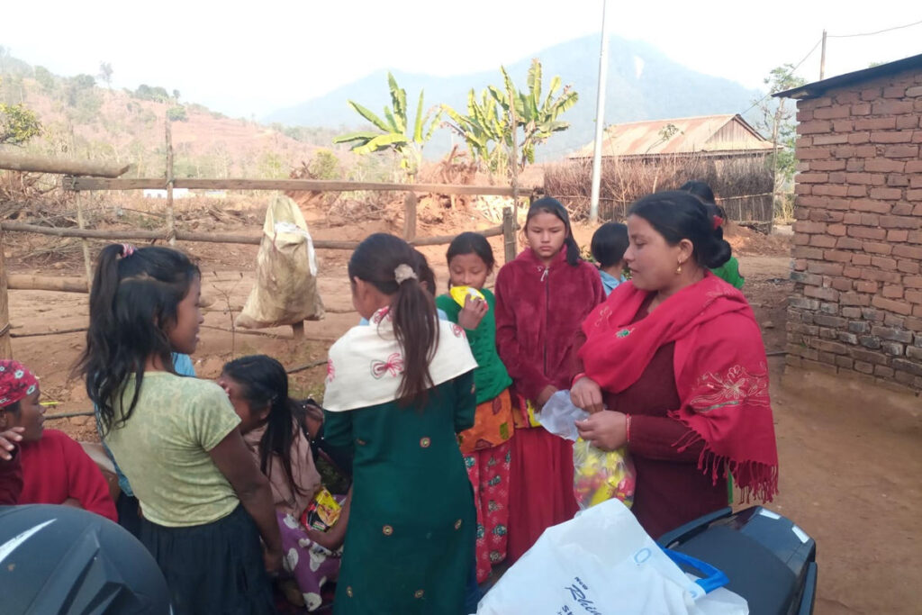 Visit to Baseni Care Center, Nepal